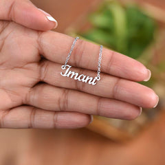 Signature Name Necklace