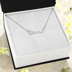 Signature Name Necklace